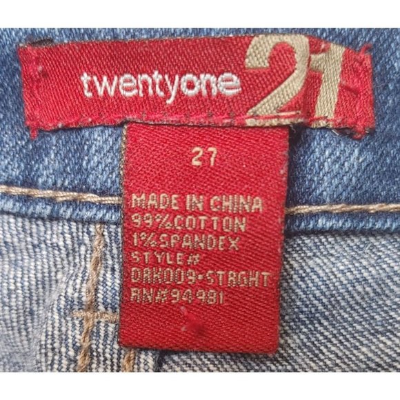 Twenty-one 21 Jeans Size 27 - Picture 2 of 2